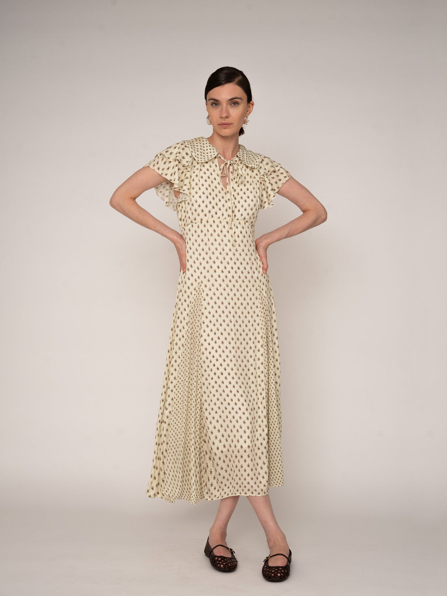 Sucrée Floral Print Long Dress