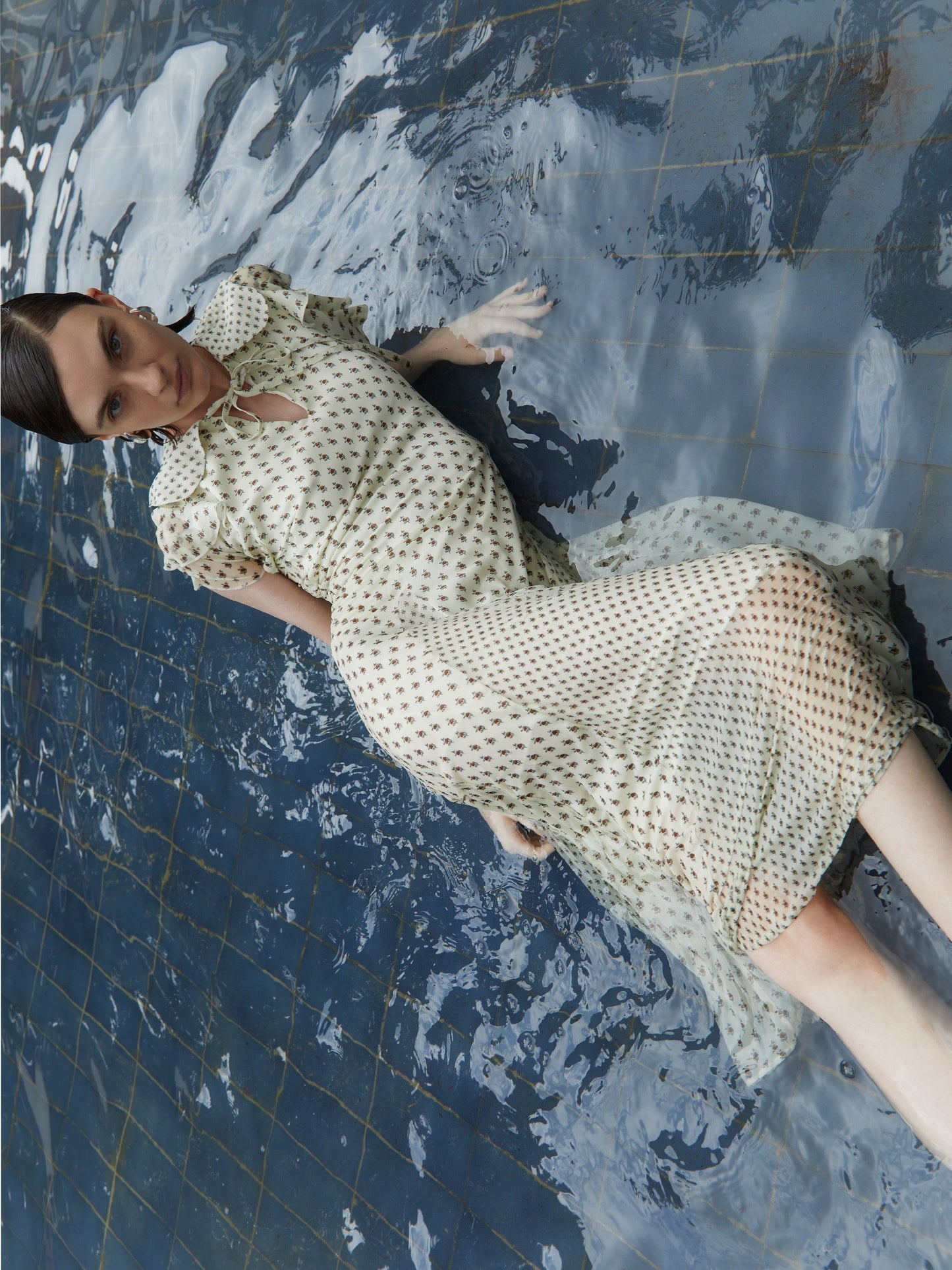 Sucrée Floral Print Long Dress