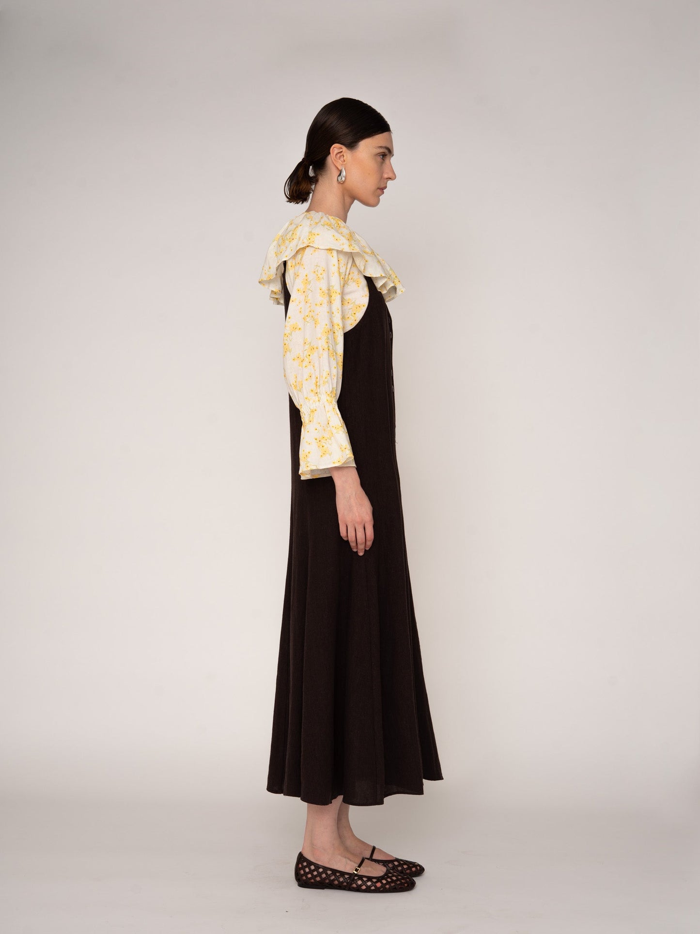 Chocolat Brown Maxi Dress