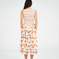 Leora Palm-Printed Dress