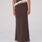 Brown Balance Feather Skirt