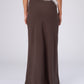 Brown Balance Feather Skirt