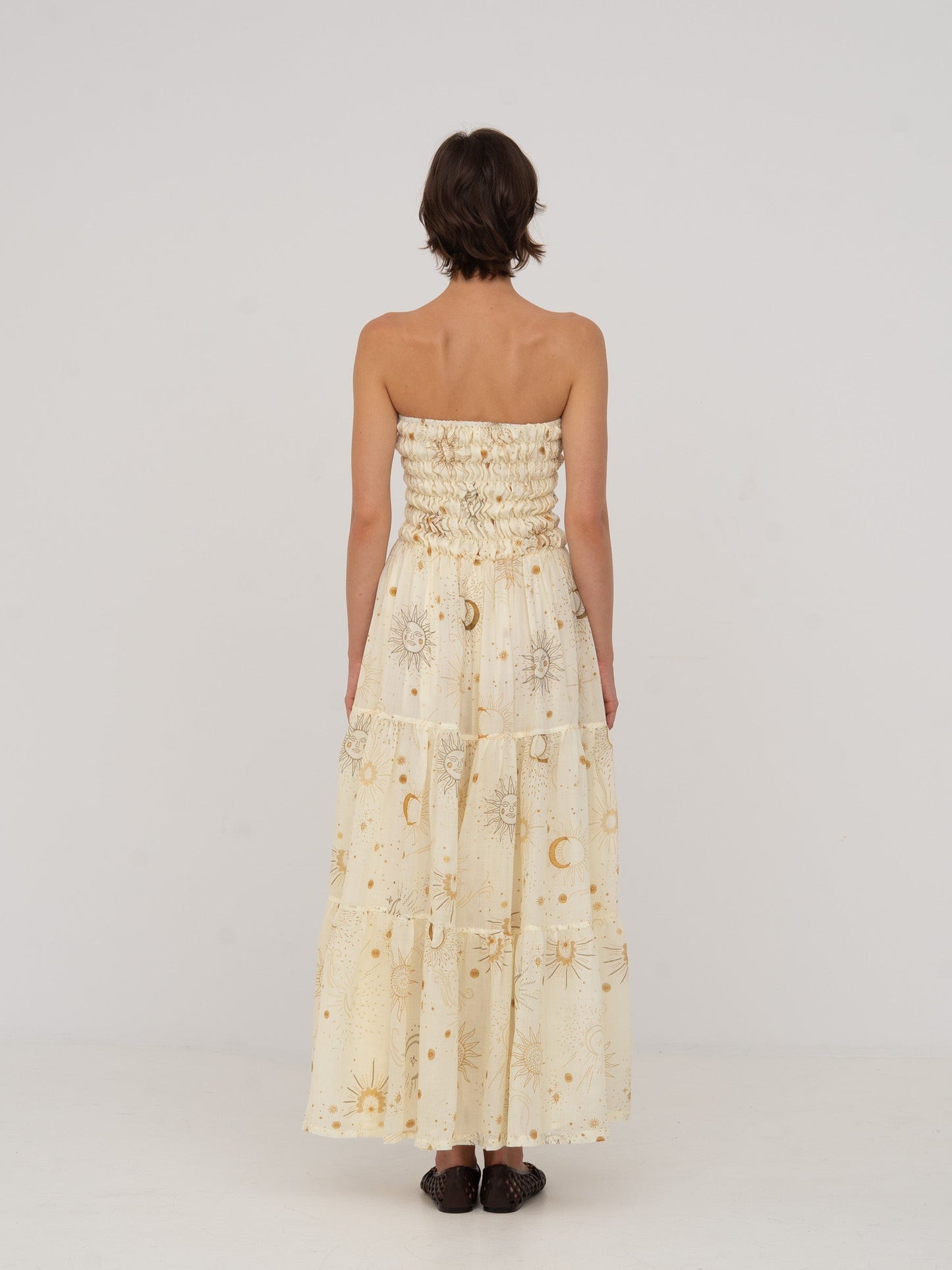 Grace Solar System-Printed Maxi Dress