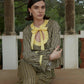 Striped Starlit Yellow Blouse