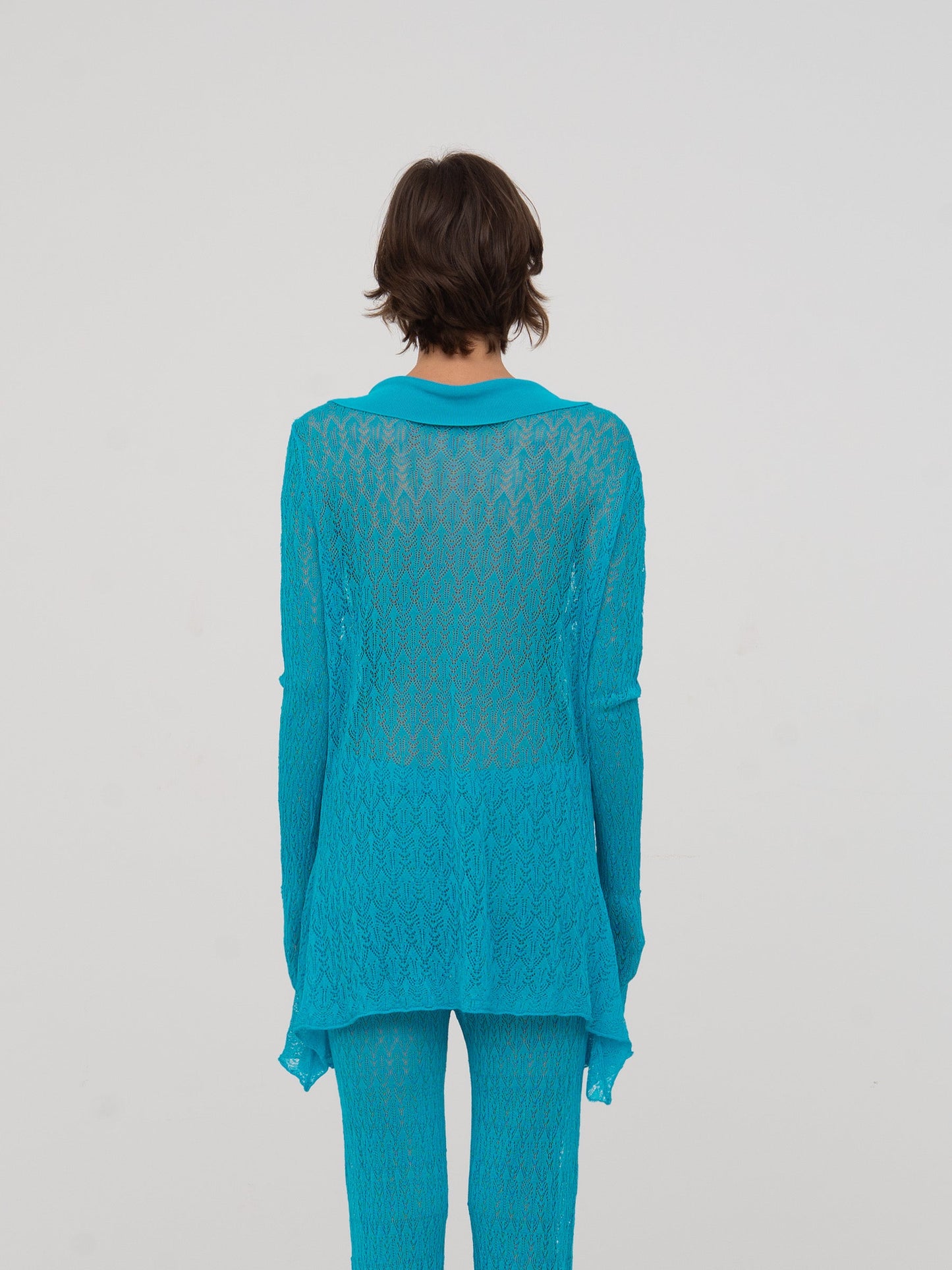 Saint Knit Blue Maxi Top