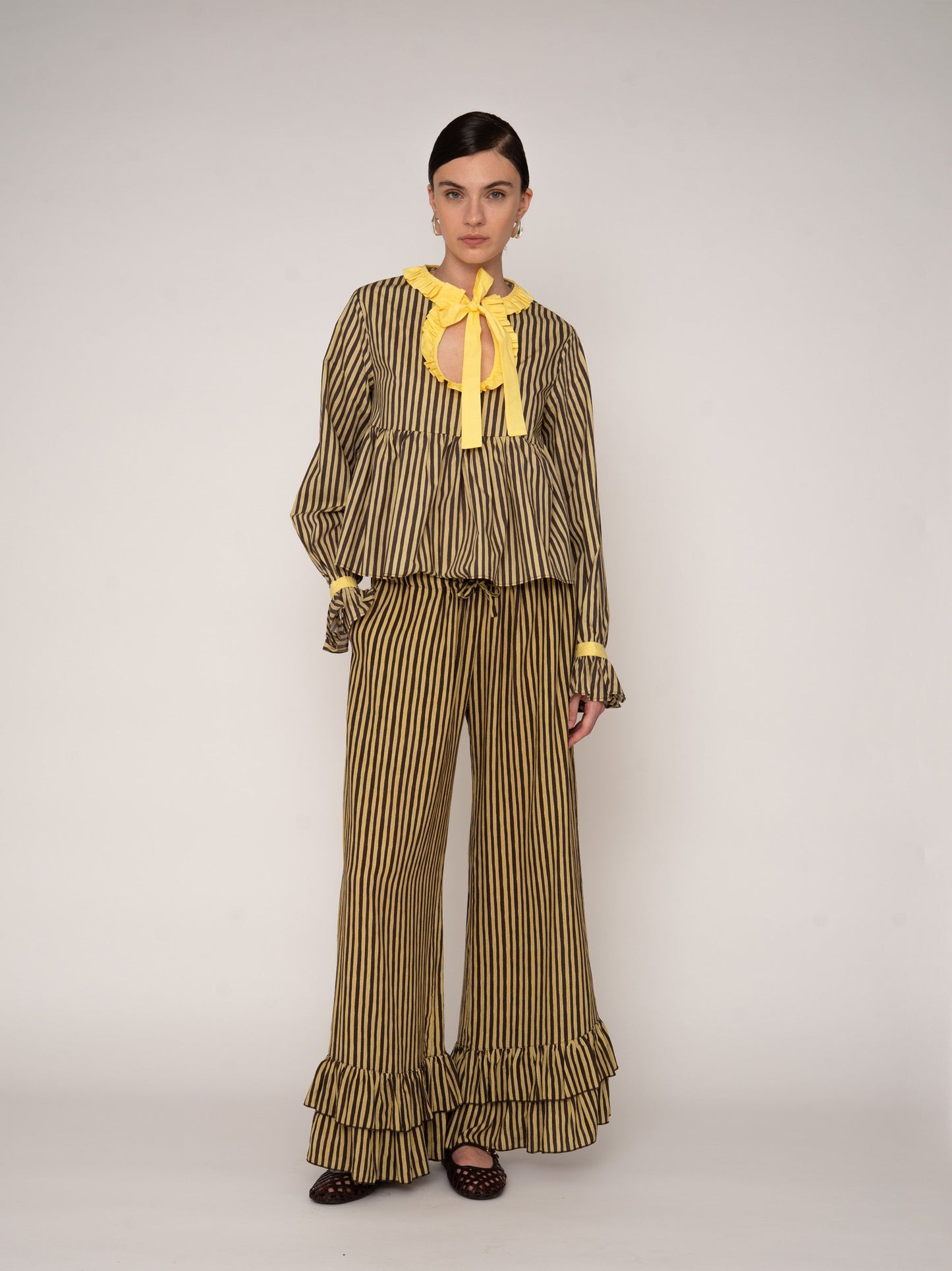 Striped Starlit Palazzo Pants