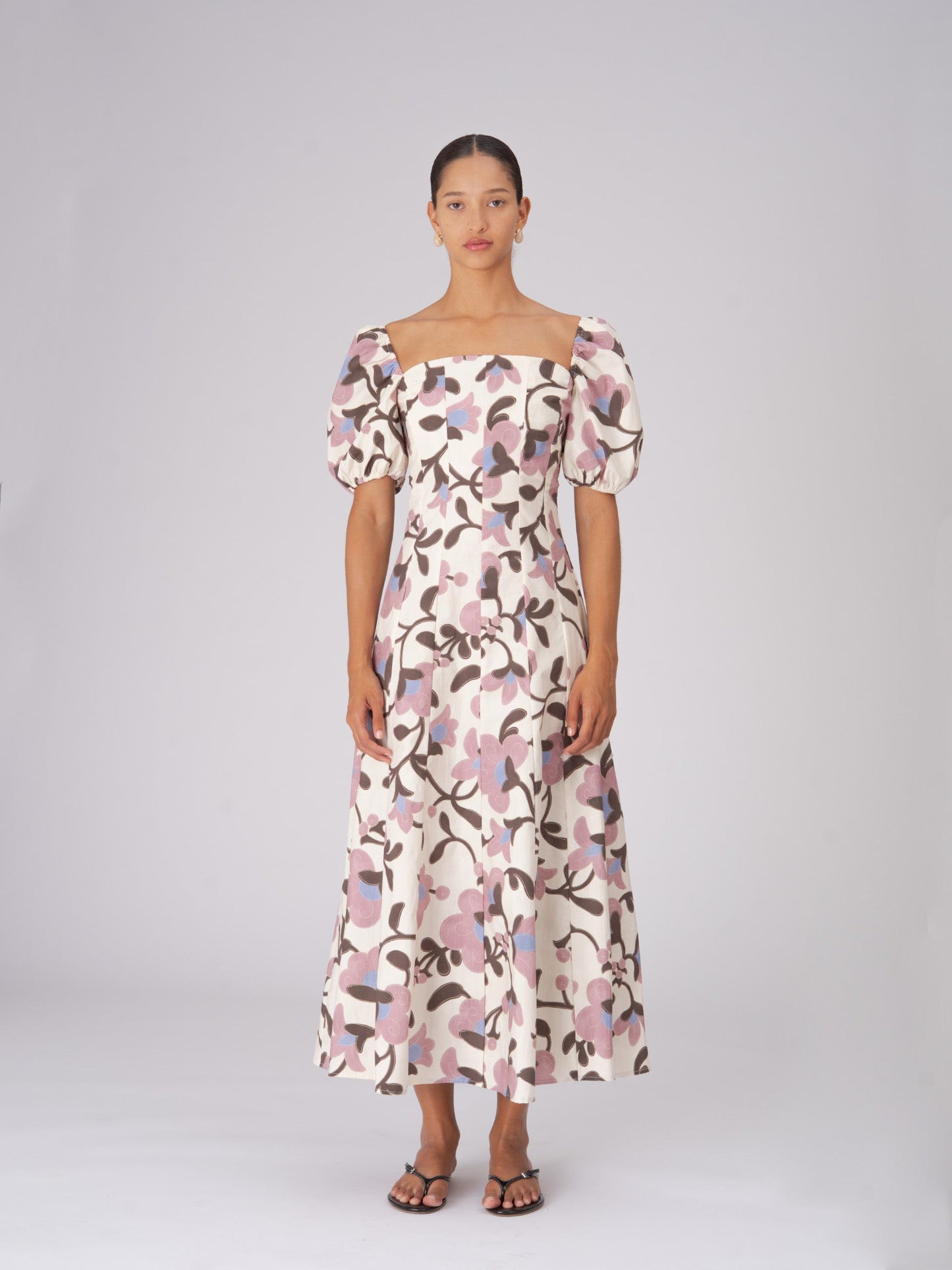 Orion Flower Print Dress