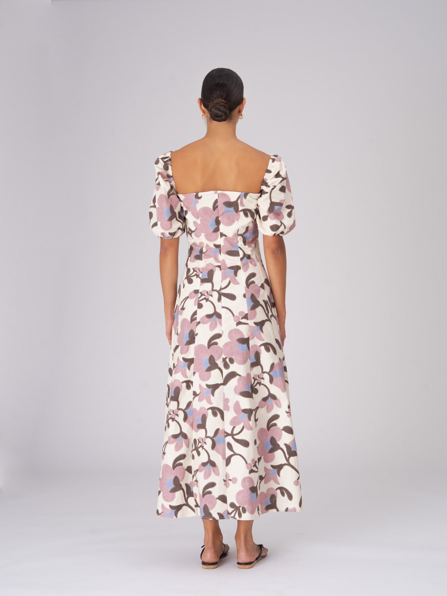 Orion Flower Print Dress