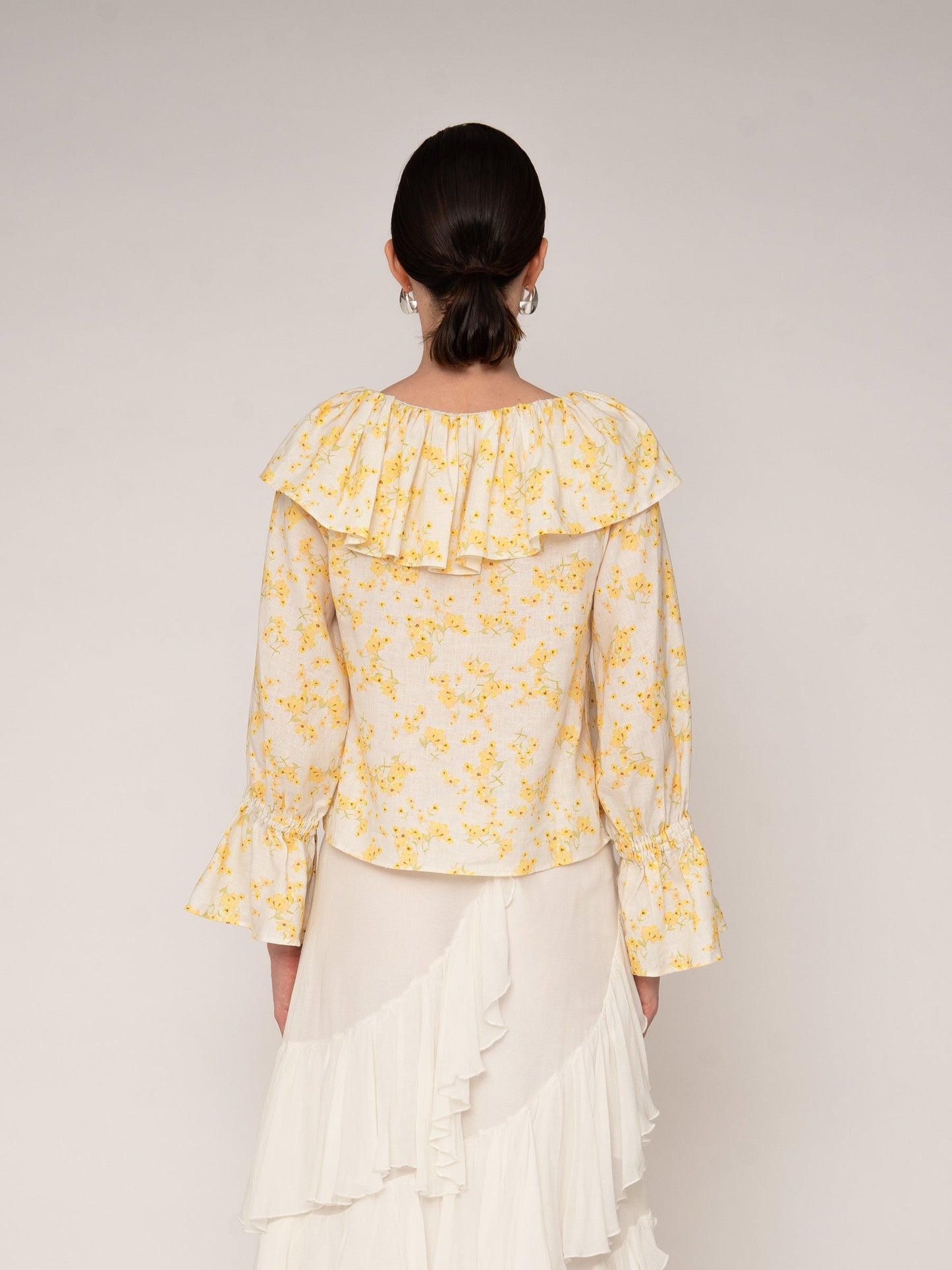 Marguerite Floral Print Blouse