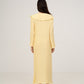 Beurre Long Yellow Pleated Dress