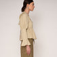 Chambre Beige Ruffle Blouse