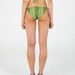 Master Green Paisley-Style Print Bikini Bottom