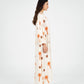 Lux Palm-Printed Maxi Dress