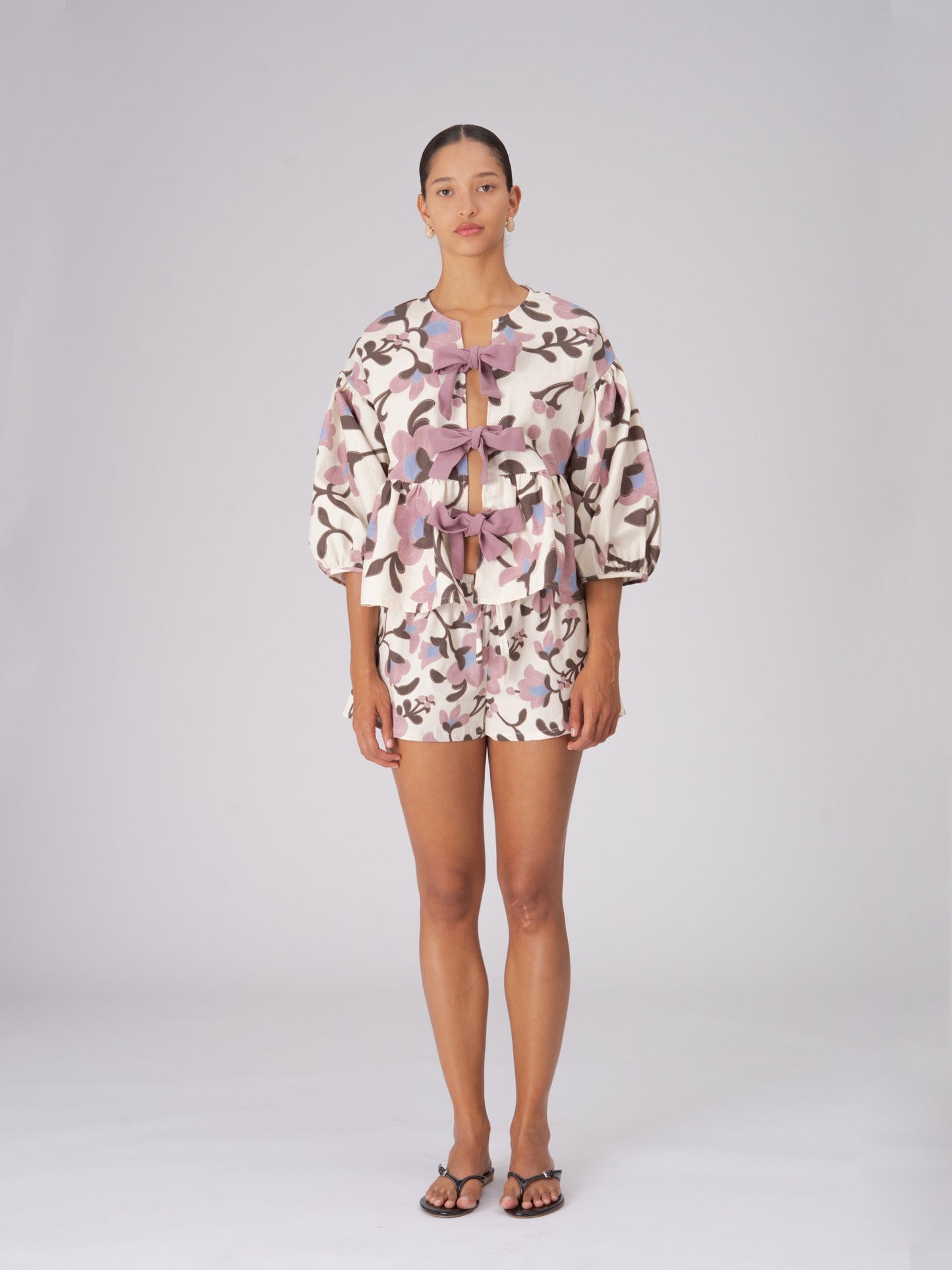 Floral Spirit Flower Print Top