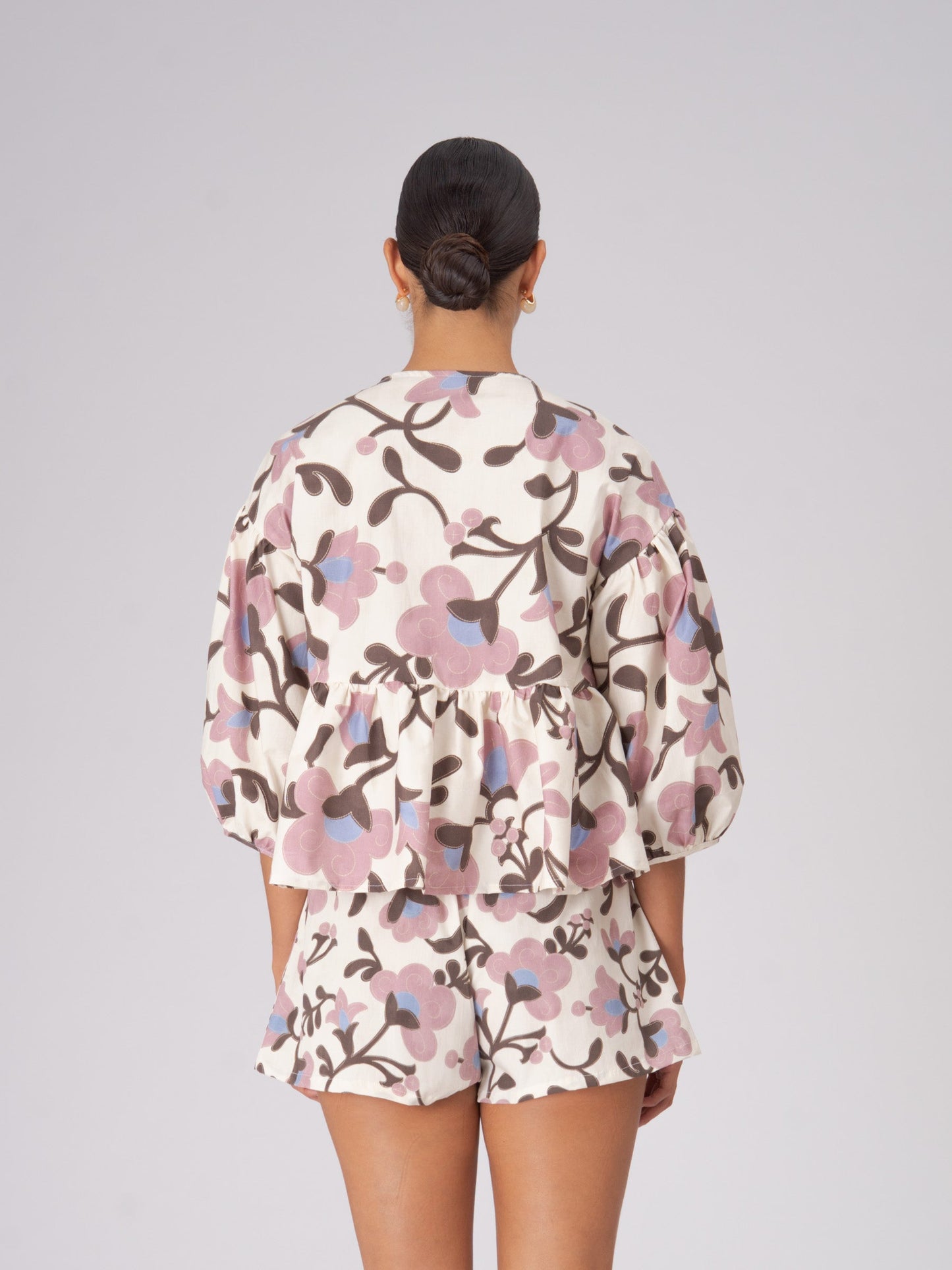 Floral Spirit Flower Print Top