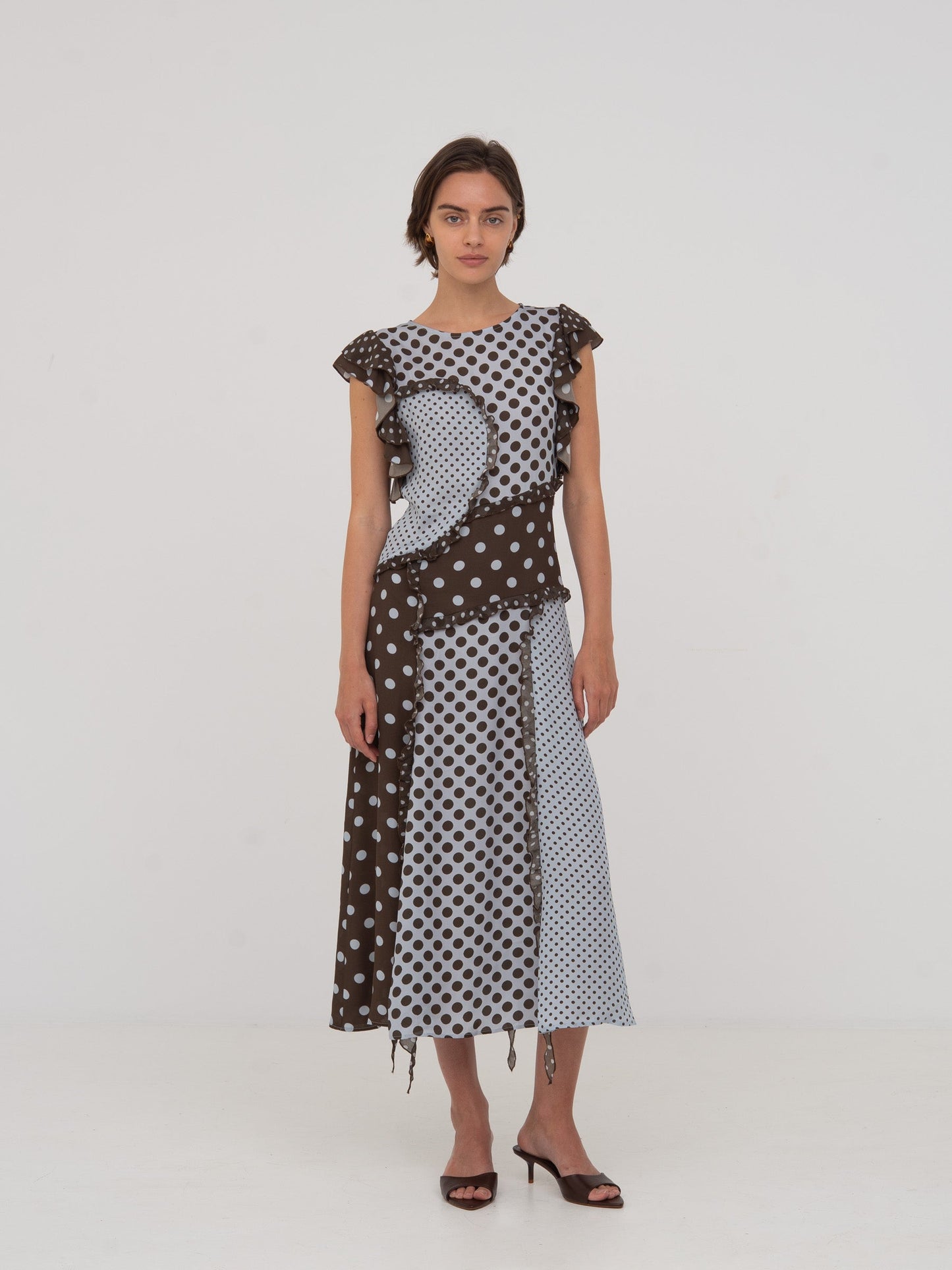 Blue Polka Dot Dress