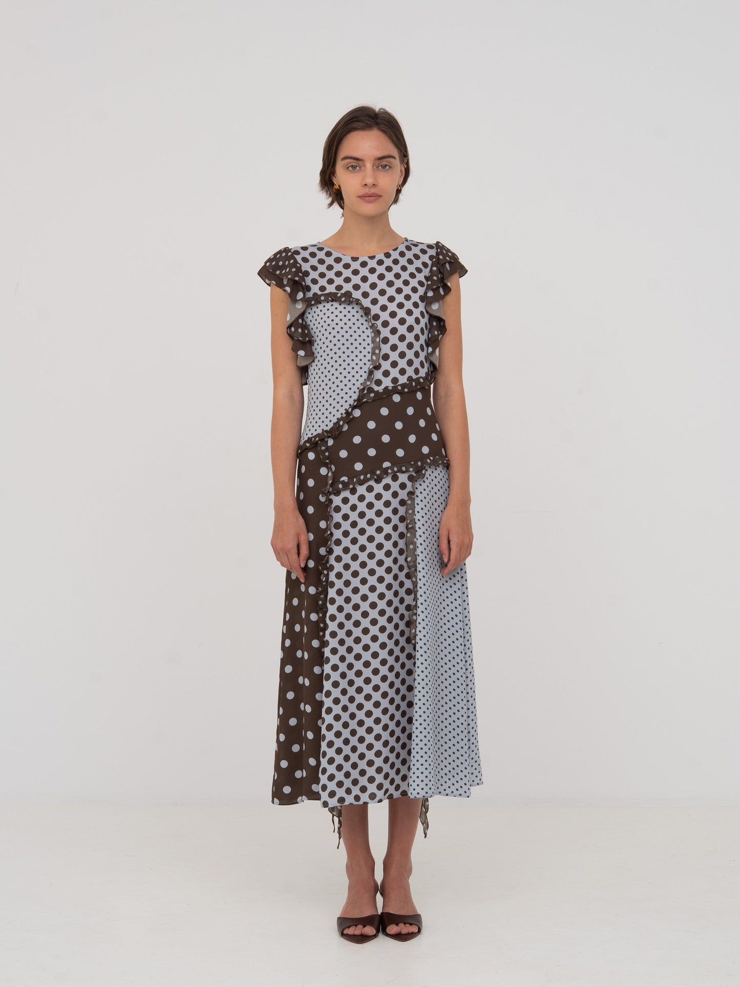 Blue Polka Dot Dress