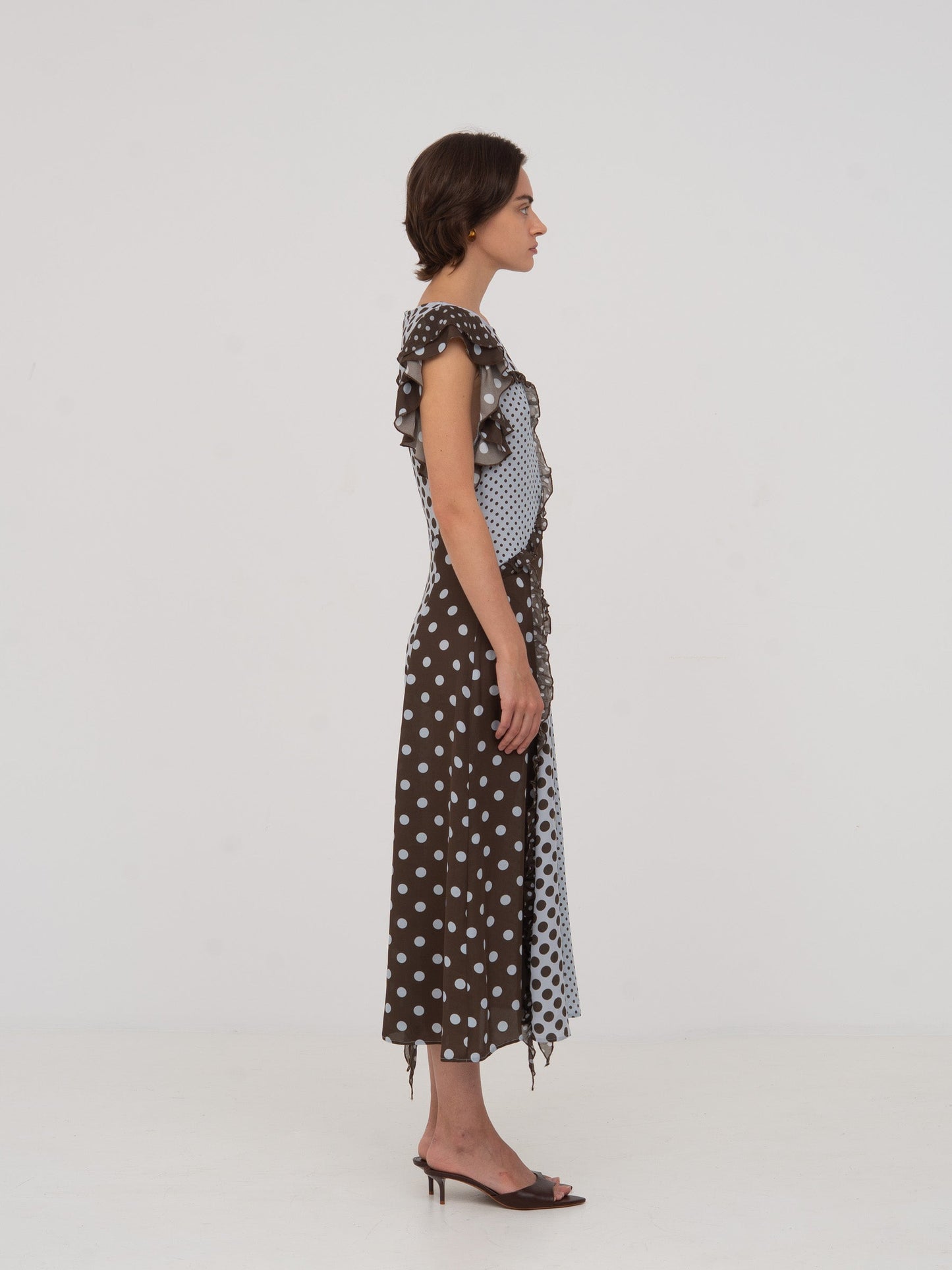 Blue Polka Dot Dress