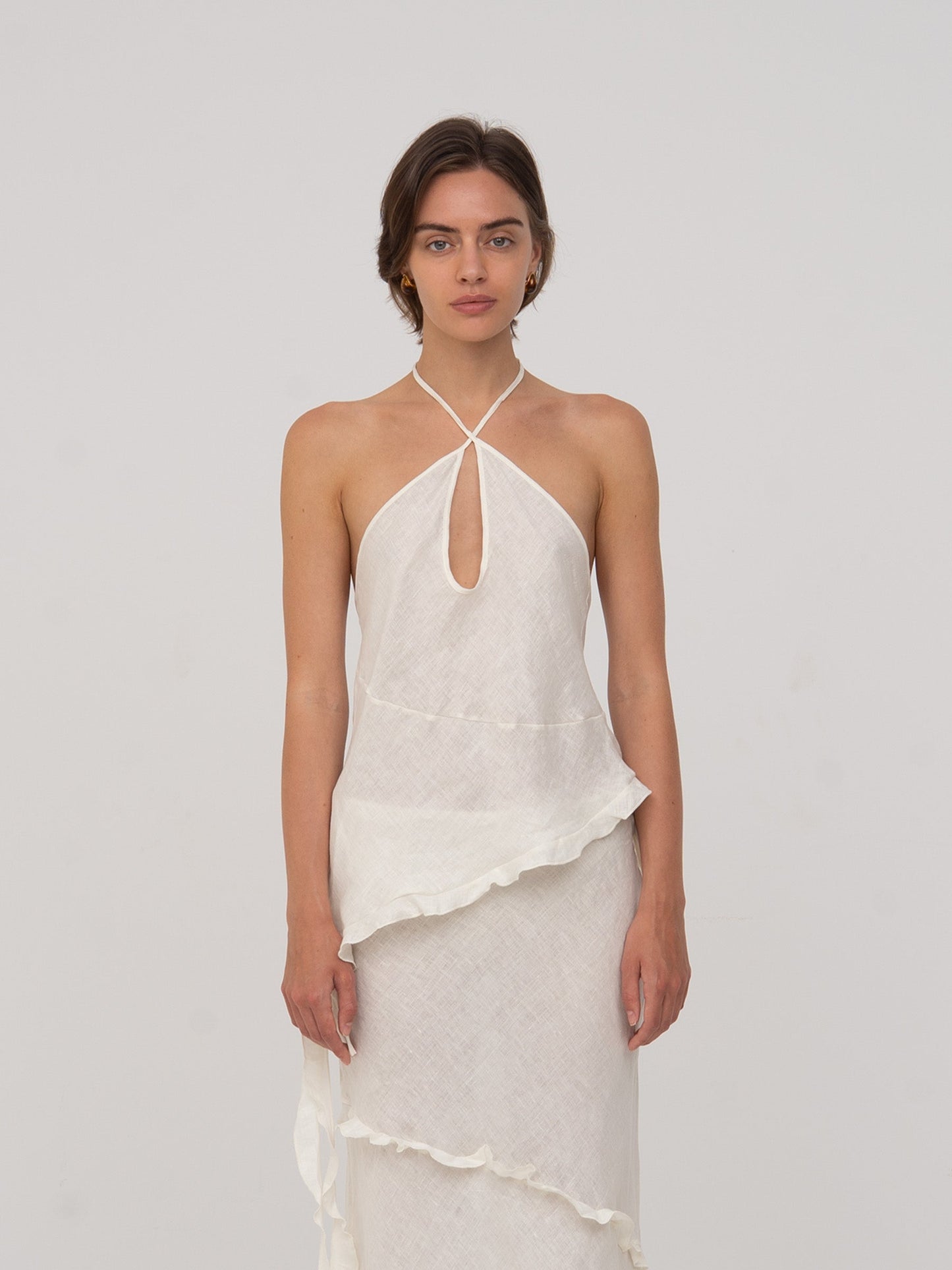 White Linen Ecstasy Top