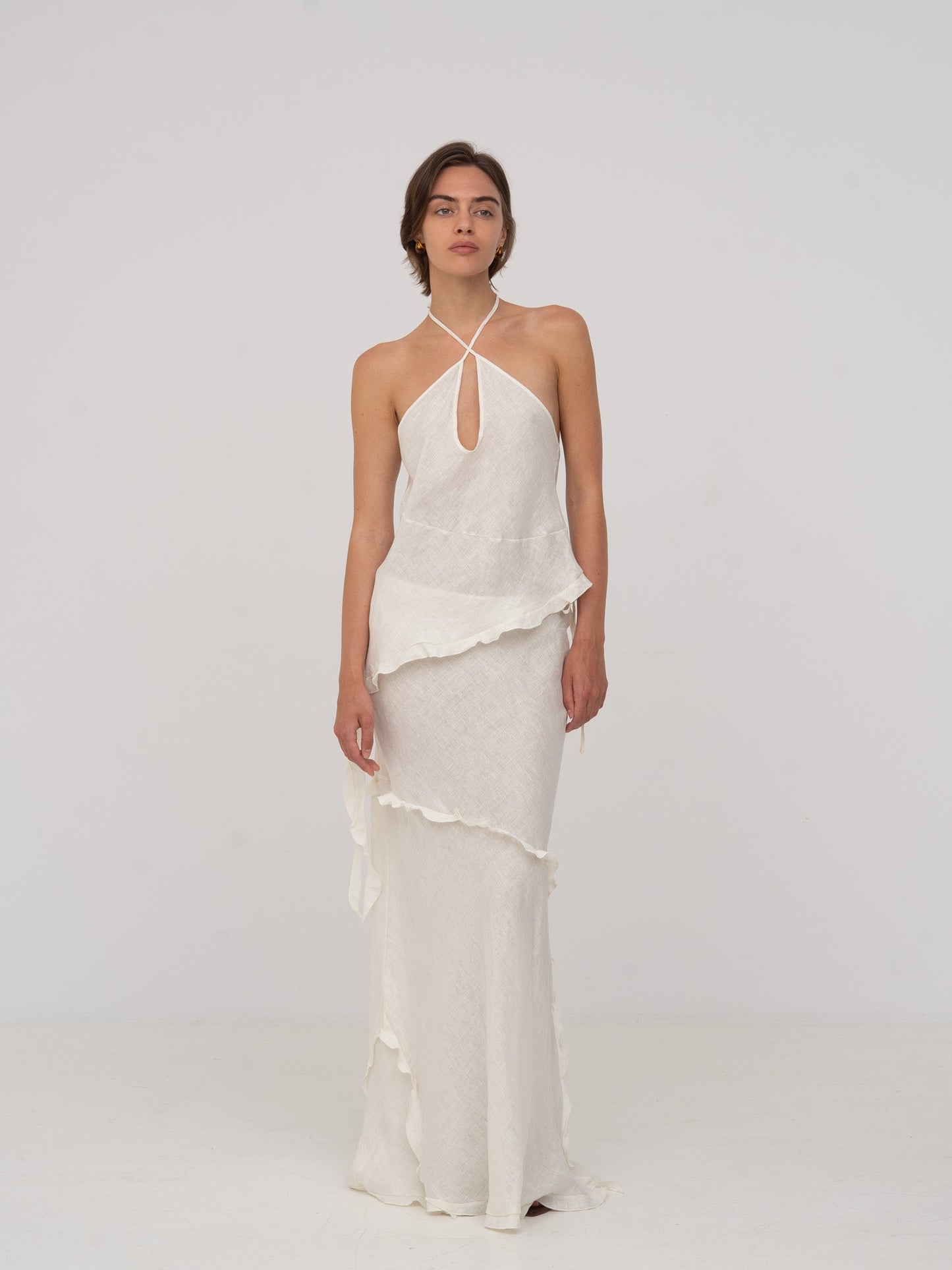 White Linen Ecstasy Top