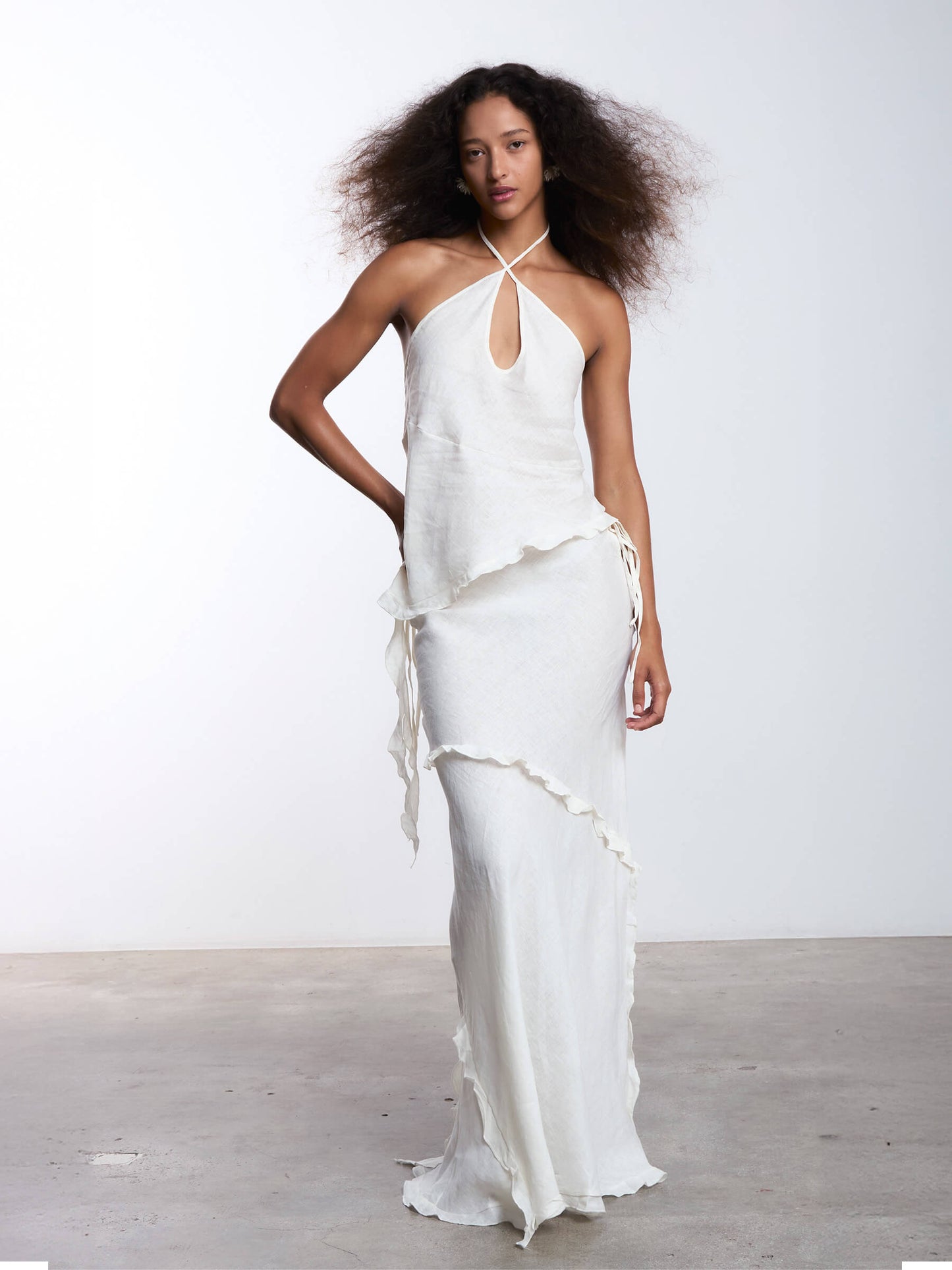 White Linen Ecstasy Top