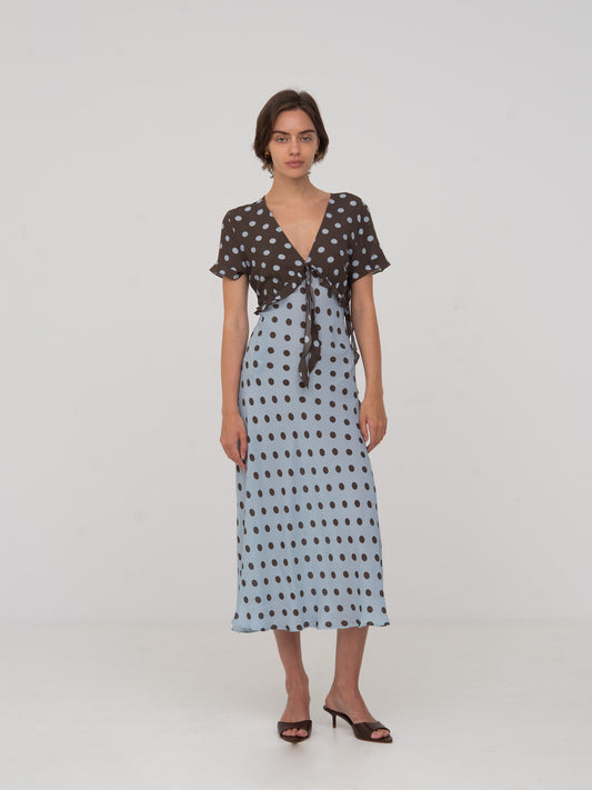 Paris Polka Dot Dress