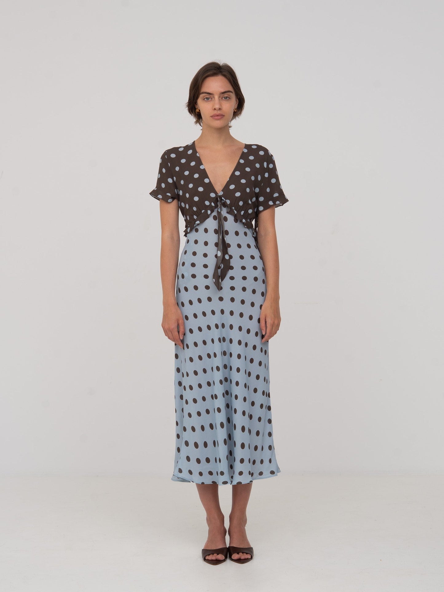 Paris Polka Dot Dress