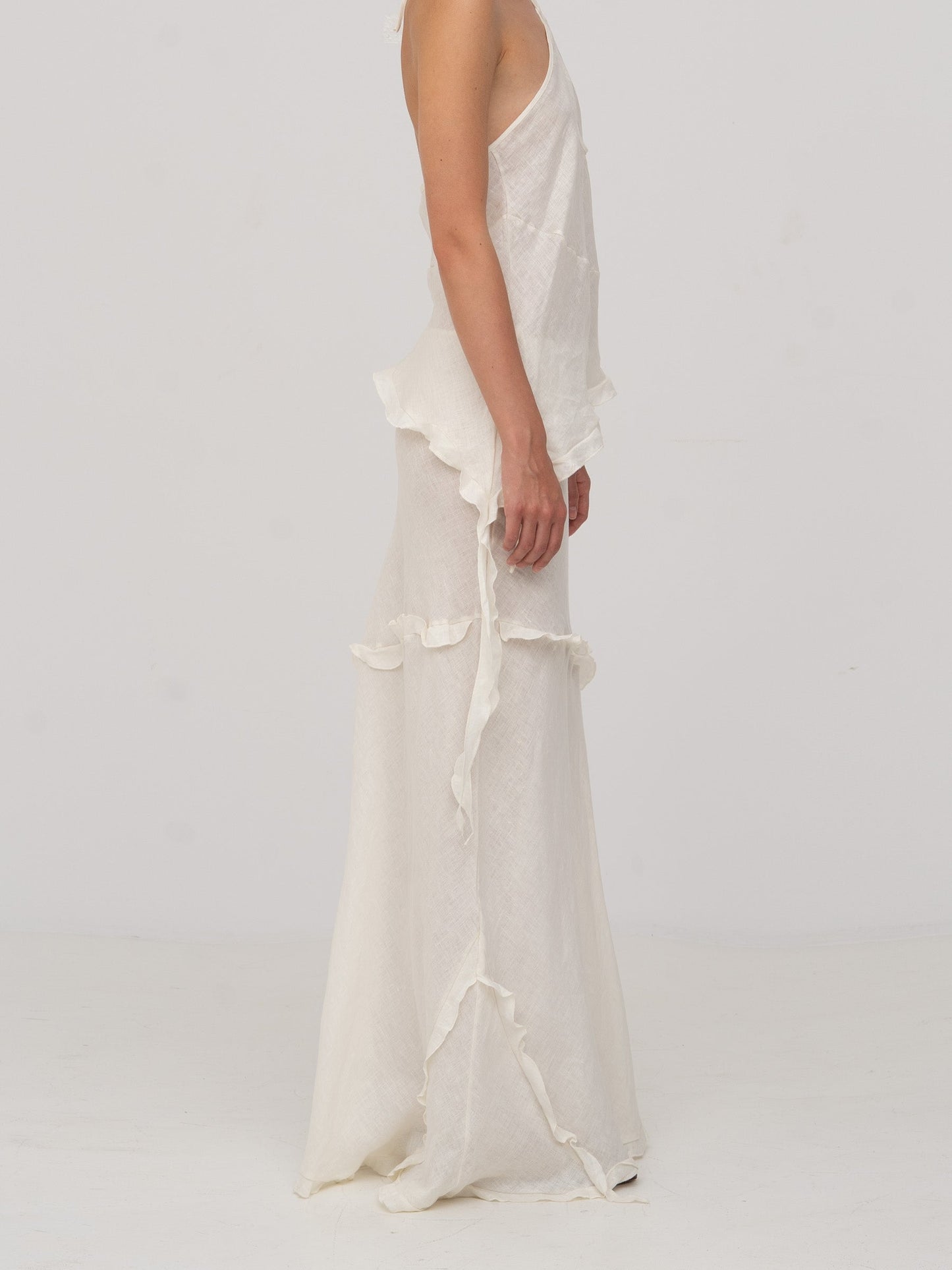 White Linen Ecstasy Skirt