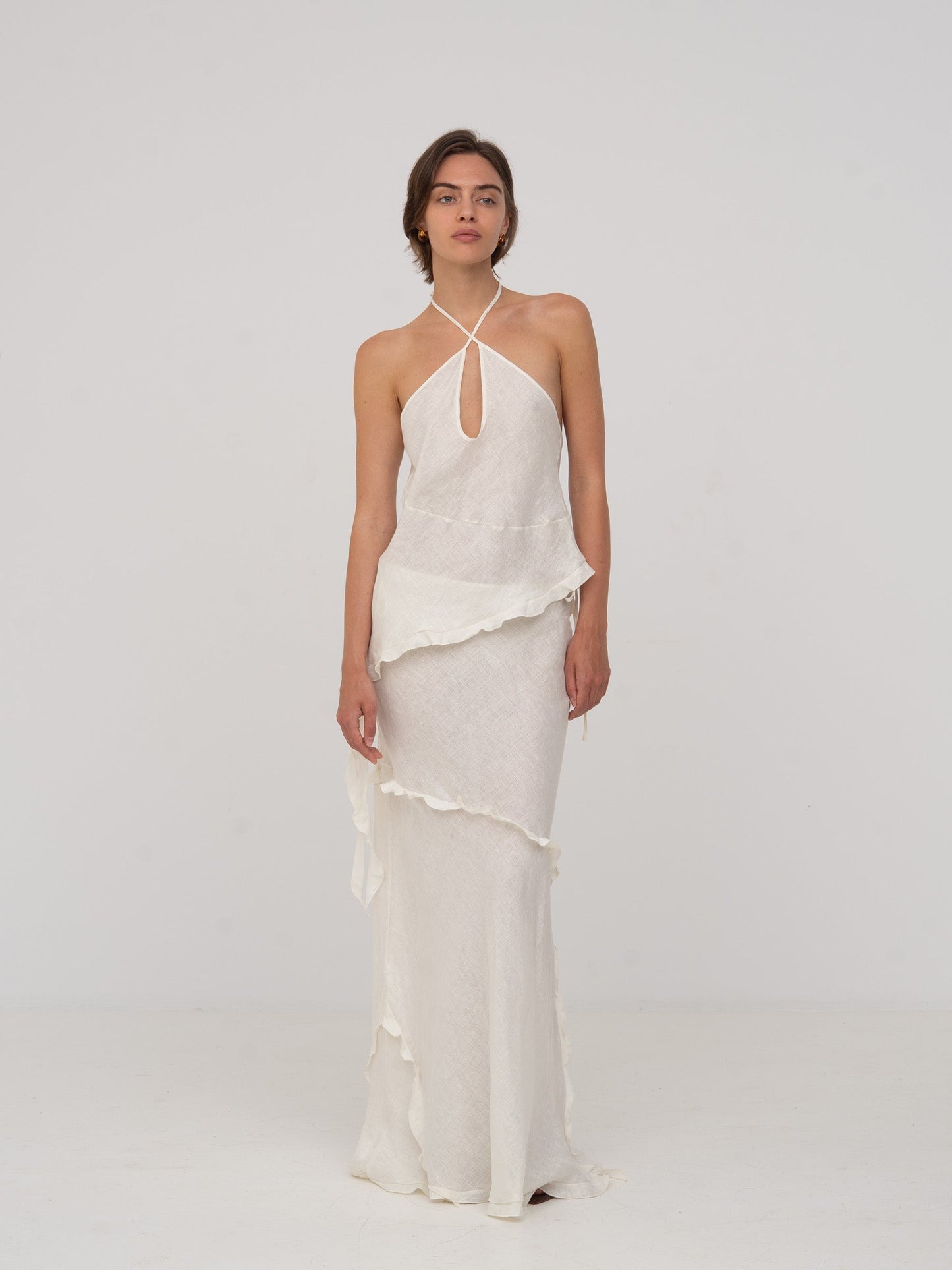 White Linen Ecstasy Skirt