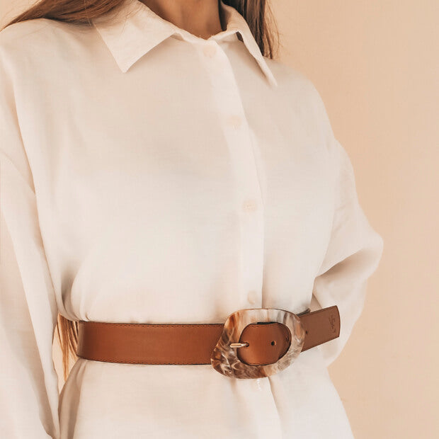 Leather Carey Belt