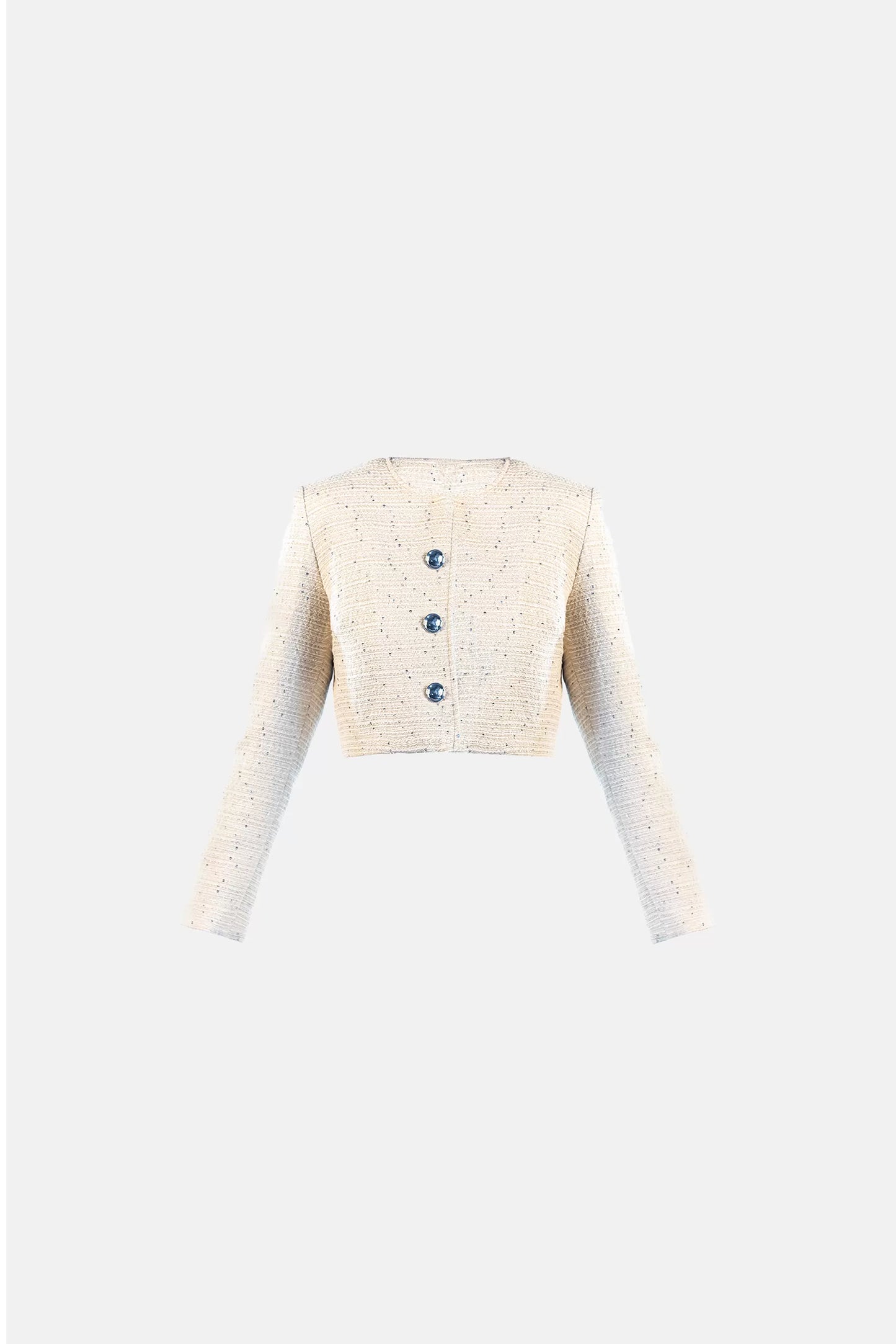 Cropped Jacket Betsy in Vanilla