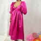 Hemera Fuschia Dress