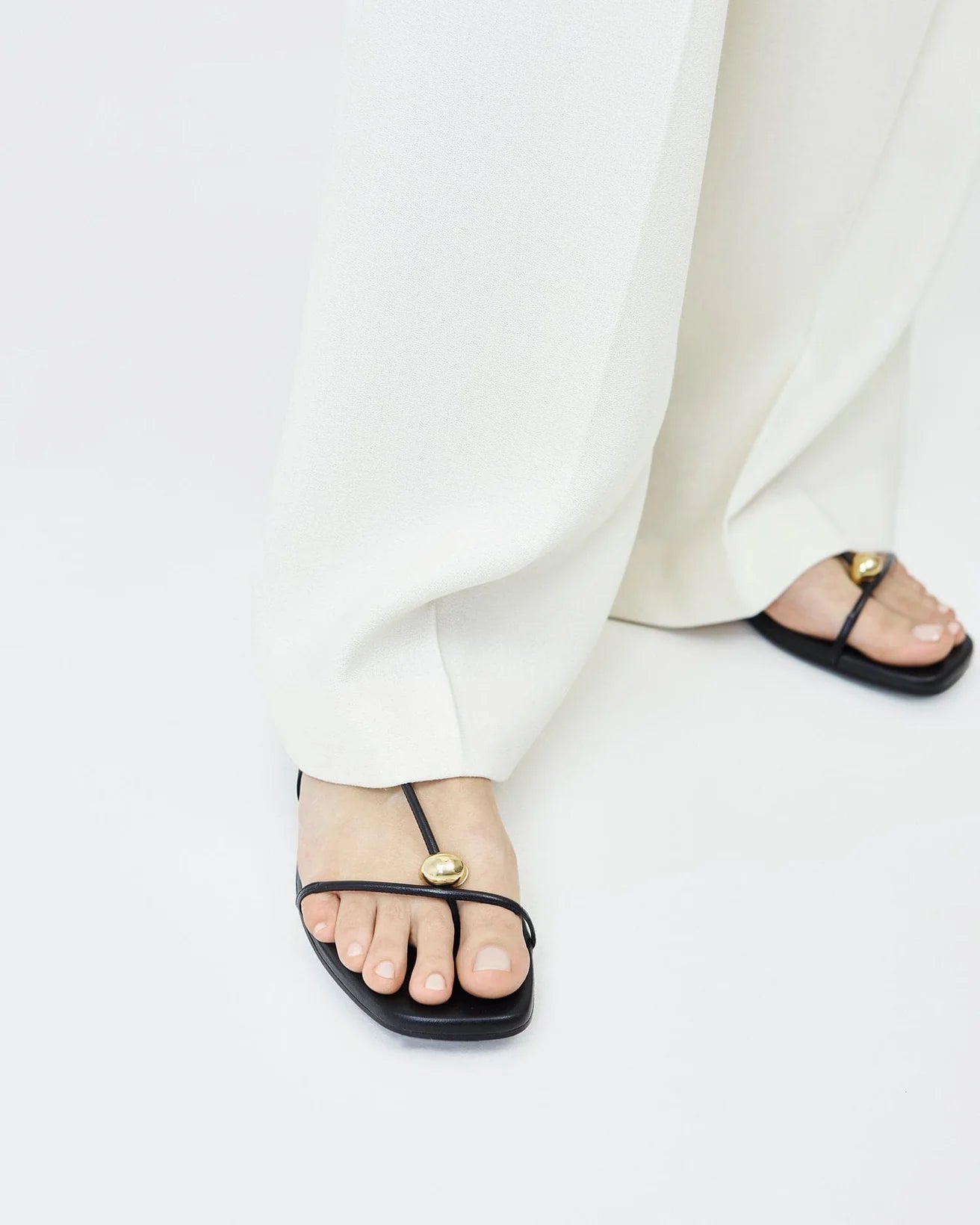 The Evening Sandal - Black