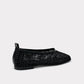 The Foundation Flat - Black Woven