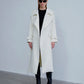 Laura Oversized Coat in Blanche