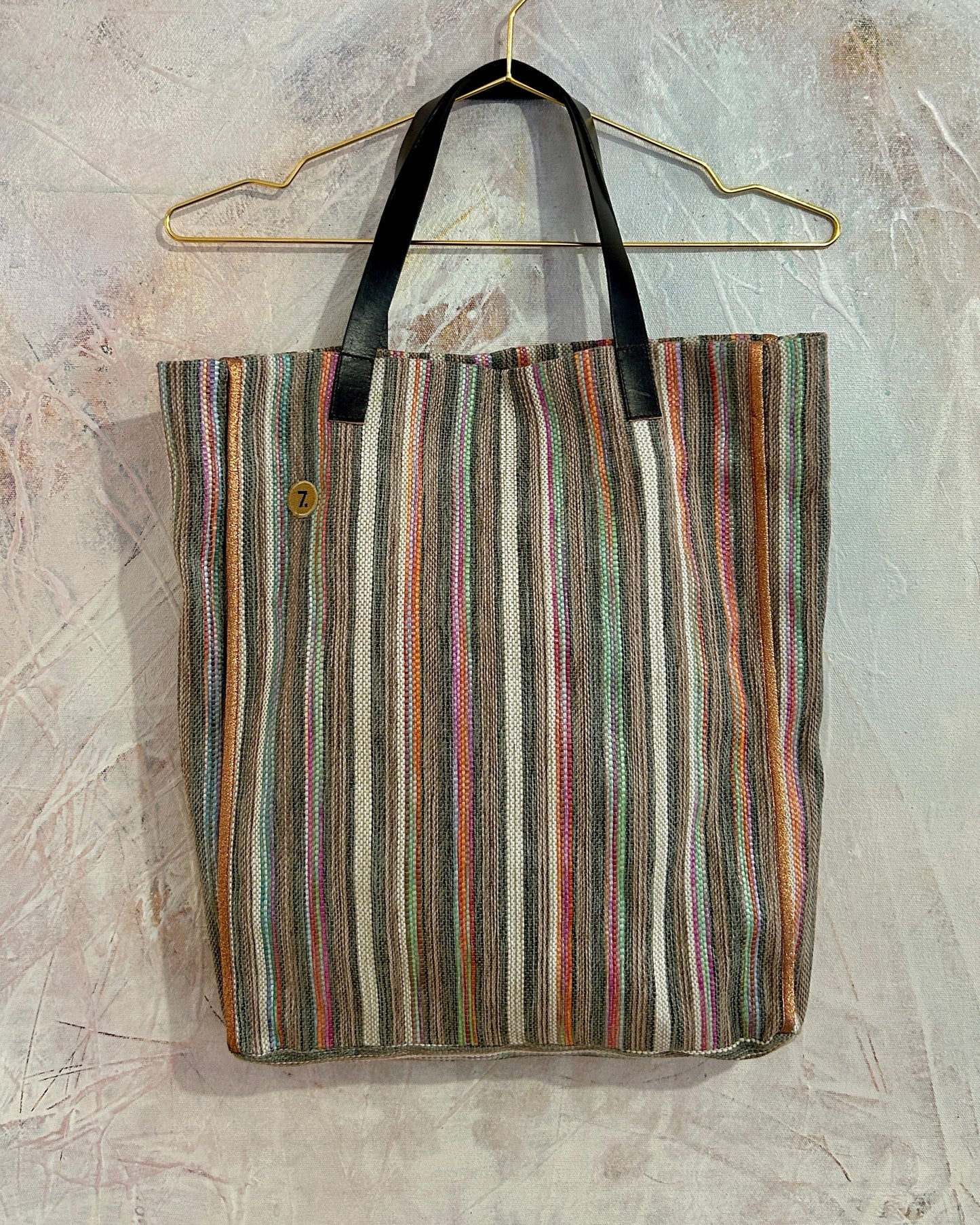 Bolso Amanda Weekend rayas Green