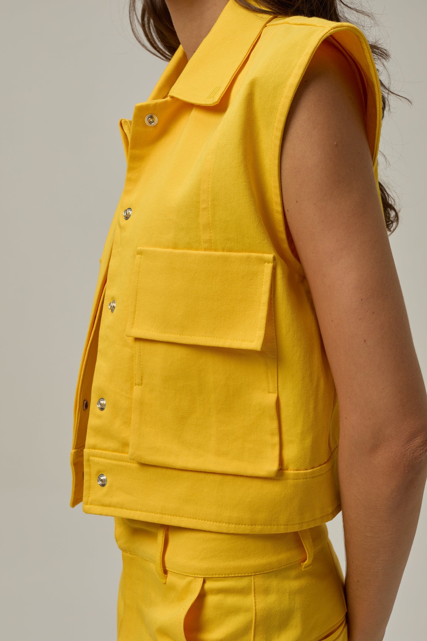 Irene Vest | Canary Yellow