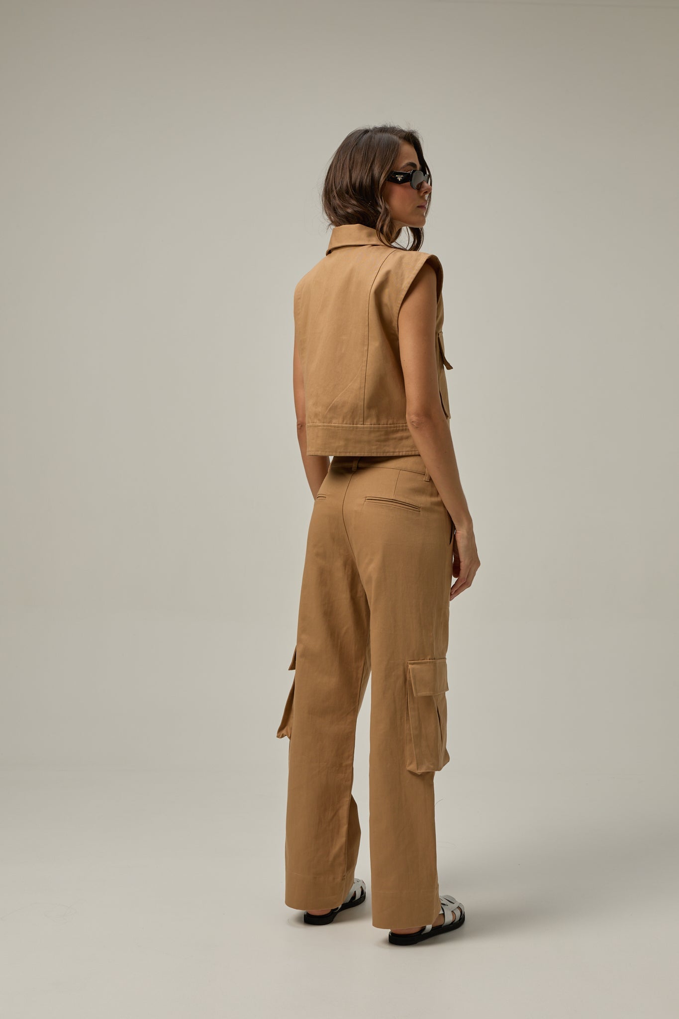 Irene Vest | Khaki