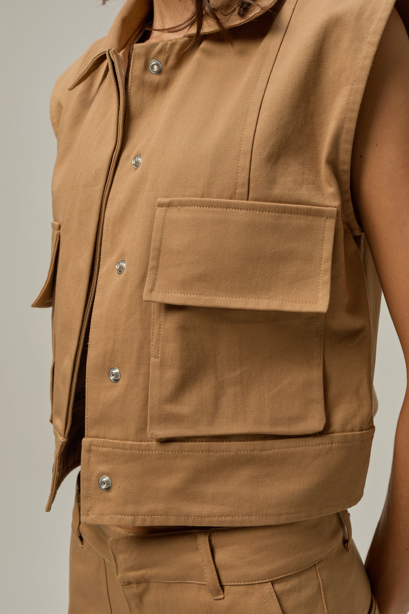 Irene Vest | Khaki