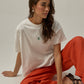 Serre Linen Pant | Deep Orange