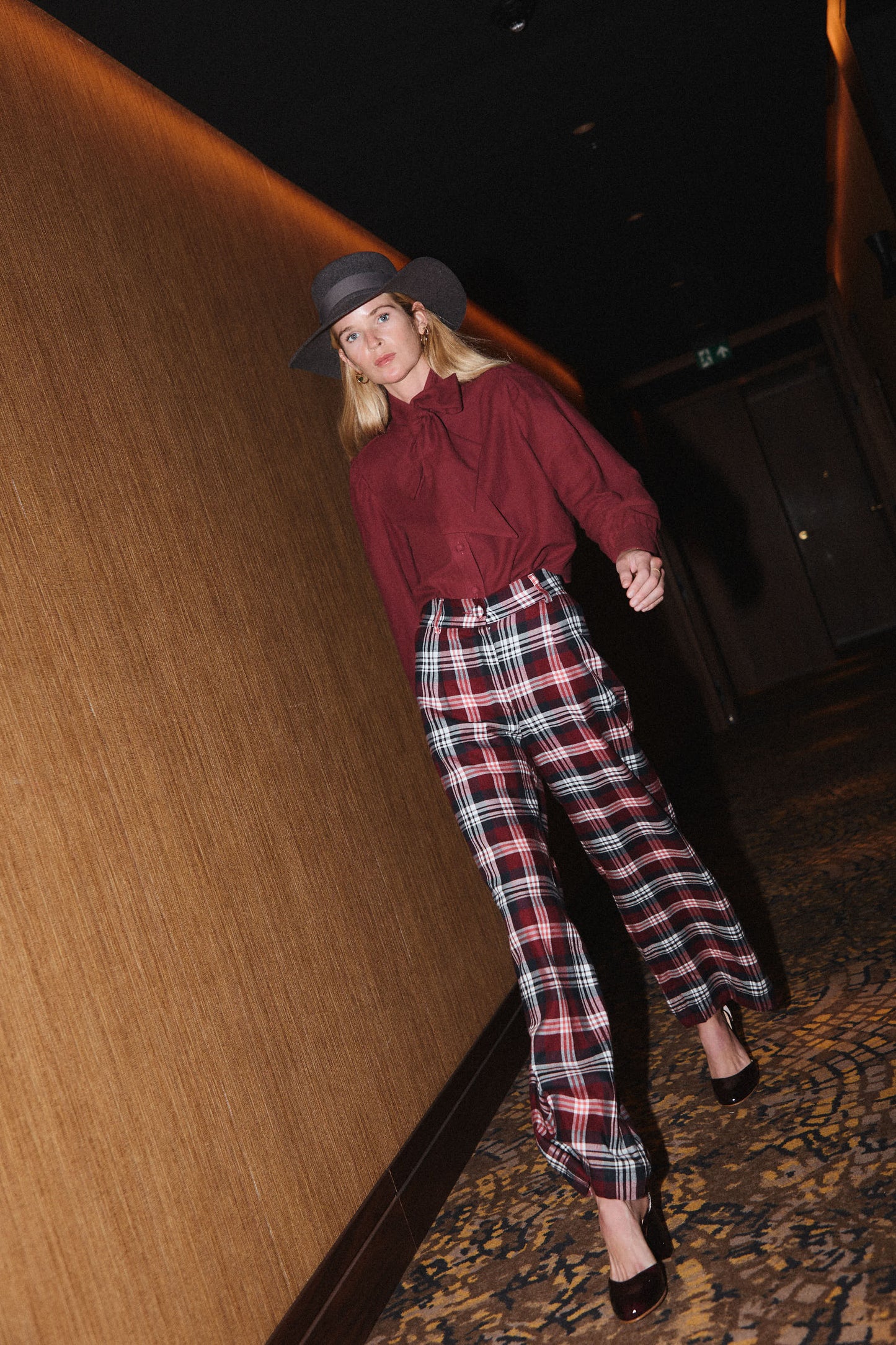 Christmas Checkered Pants