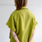 Isla Linen Shirt | Pear Green