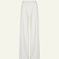 Wide-Leg Trousers - Off-White - Olaya