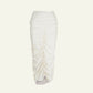 Maxi Pleated Skirt (Limited Edition) - Off-White - Clara