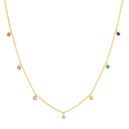 Multi Gemstone Necklace