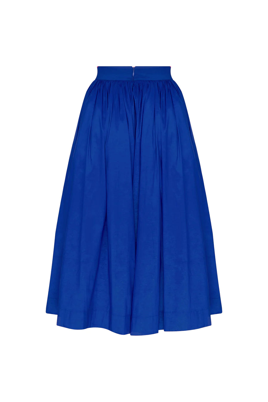 Lou Lou Midi Skirt in Bleu