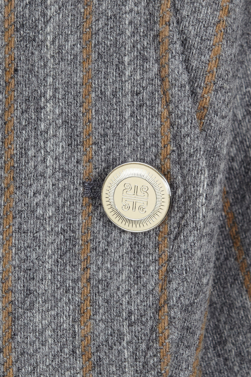 Wool Jacket Light Gray