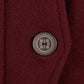 Red Wine Wool Coat