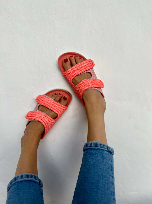 Rafia La Vera Sandals