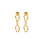 Fire IV Two Link Earrings